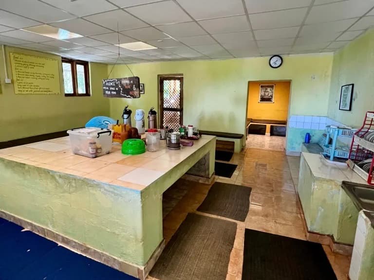 The dining hall